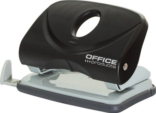 Hole punch Office Products Hole punch OFFICE PRODUCTS, punches up to 20 sheets, plastic, black