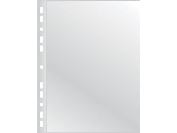Kontorprodukter PP A4 dokumenthylser, krystallinsk, 100 stk. (21142535-90)