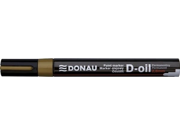 DONAU D-oljemarkör, rund, 2,8 mm, guld