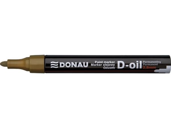 DONAU D-oljemarkör, rund, 2,8 mm, guld