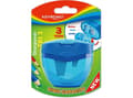 Miniatyrbilde 1 av 4: Keyroad Pencil sharpener, plastic, triple, blister, assorted colors