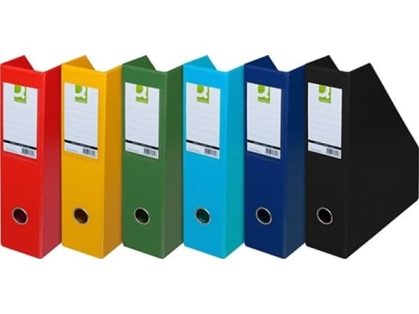 Q-Connect Q-CONNECT dokumentholder, PVC, A4/76, gul