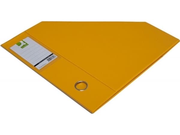 Q-Connect Q-CONNECT dokumentholder, PVC, A4/76, gul