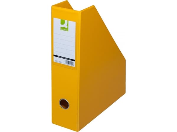 Q-Connect Q-CONNECT dokumentholder, PVC, A4/76, gul