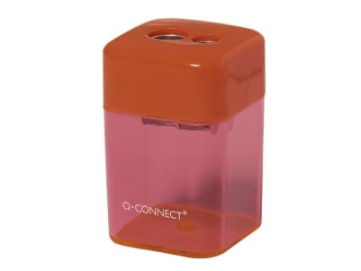 Q-CONNECT KF00593, Manuell pennvässare, Röd, Metall, Plast, 38 mm, 38 mm, 58 mm