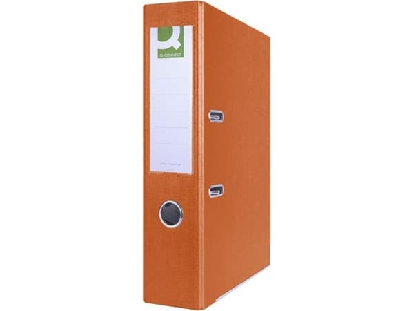 Q-Connect Hero 2-rings perm A4 75 mm oransje (KF15997)