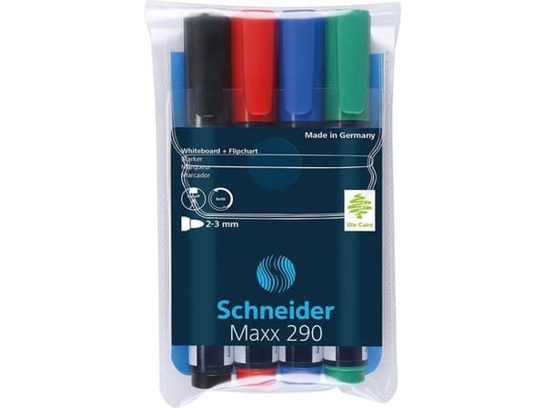 Schneider  MARKERÓW DO TABLIC MAXX 290 SCHNEIDER 4 KOLORY