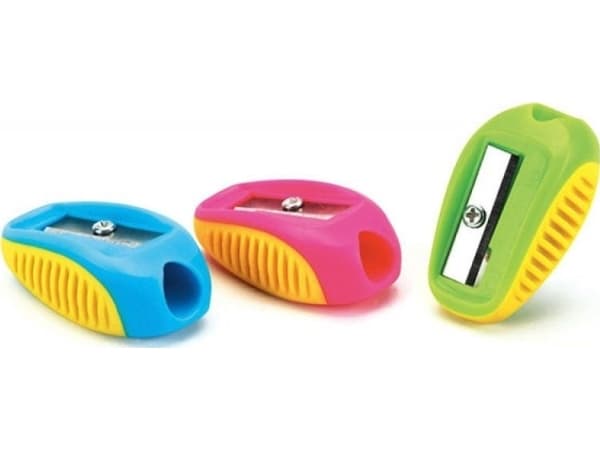 Keyroad Single pencil sharpener Nugget mix of colors