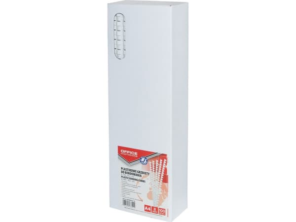 Kontorprodukter KONTORPRODUKTER INNBINDINGSSIDER, A4, 8MM (45 ark), 100 STK, HVIT 20240815-14