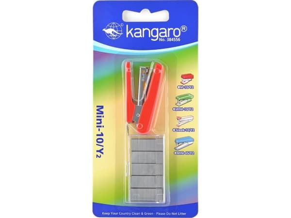 Kangaro häftapparat KANGARO MINI-10/Y2 häftapparat RÖD KAM10Y2-04
