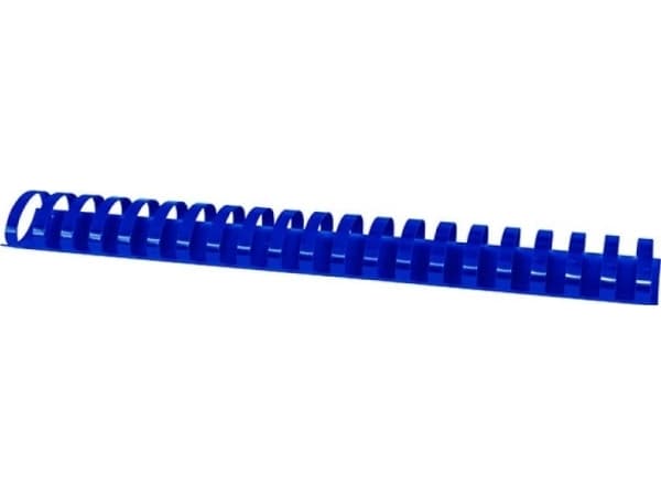 Kontorprodukter KONTORPRODUKTER innbindingskammer, A4, 38mm (350 ark), 50 stk, blå