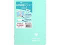 Miniatyrbilde 1 av 5: Clairefontaine CLAIREFONTAINE Blush notatbok, A5, foret, 48 ark, 14,8x21 cm, mint-rosa
