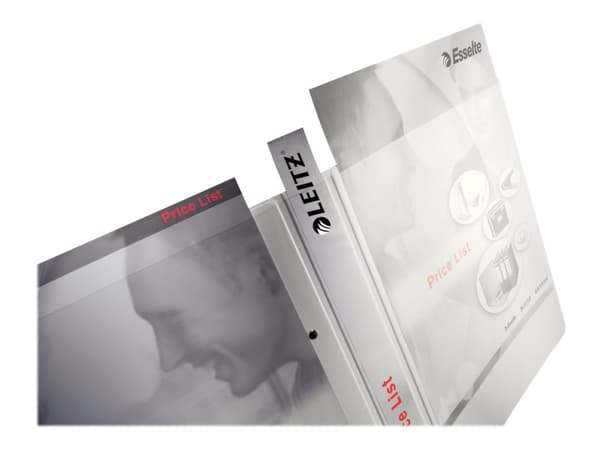 Leitz Standard - Presentationsringpärm - ryggbredd: 44 mm - för A4 Maxi - kapacitet: 250 ark - vit