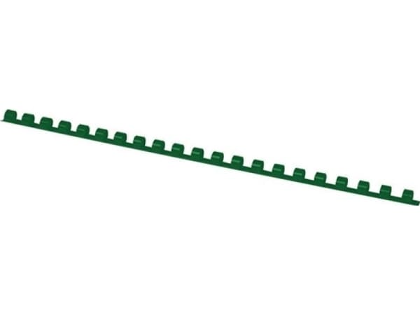 Kontorprodukter KONTORPRODUKTER innbindingskammer, A4, 8mm (45 ark), 100 stk, grønn