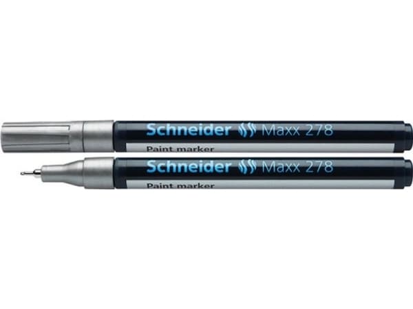 Schneider Oil Marker Maxx 278, Sølv