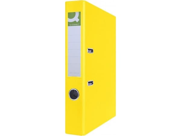 Segregator Q-Connect Hero 2-ringowy A4 55mm żółty (KF15972)