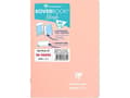 Miniatyrbilde 1 av 5: Clairefontaine CLAIREFONTAINE Blush notatbok, A5, foret, 48 ark, 14,8x21 cm, korallblå