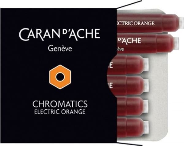Caran d`Arche Chromatics patroner oransje, 6 stk