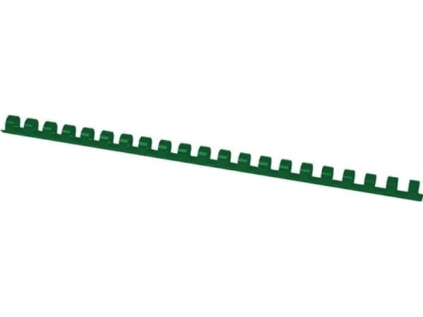 Kontorprodukter KONTORPRODUKTER innbindingskammer, A4, 12mm (95 ark), 100 stk, grønn