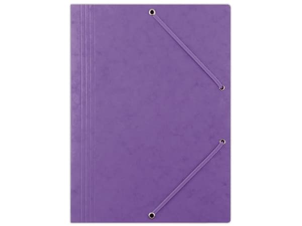 Donau PRESZPANOWA A4 3-SKRIDGE CASE 390GSM FIOLETOWA (8643080-23PL)