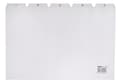 Pikkukuva 1 / 3: HAN Register A-Z, A4 quer, Musta, Harmaa, 297 mm, 220 mm, 25 kpl