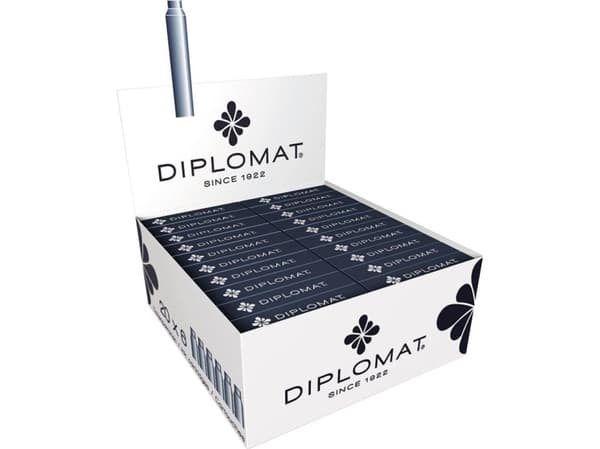 Diplomat Blekkpatroner sorterer 6 stk
