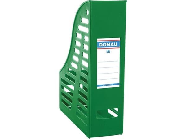 Donau Openwork container for dokumenter DONAU, PP, A4, sammenleggbar, grønn