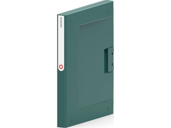 ORPLAST ny pärm med 4 ringar A4 25 mm grön (OR-1802G)