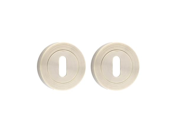 Metal-Bud Door Key Escutcheon For Key Brass