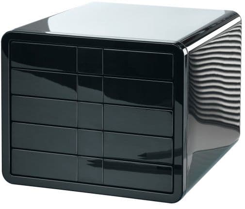 HAN i-BOX 1551-13 Lådbox Svart A4 , C4 Antal lådor: 5