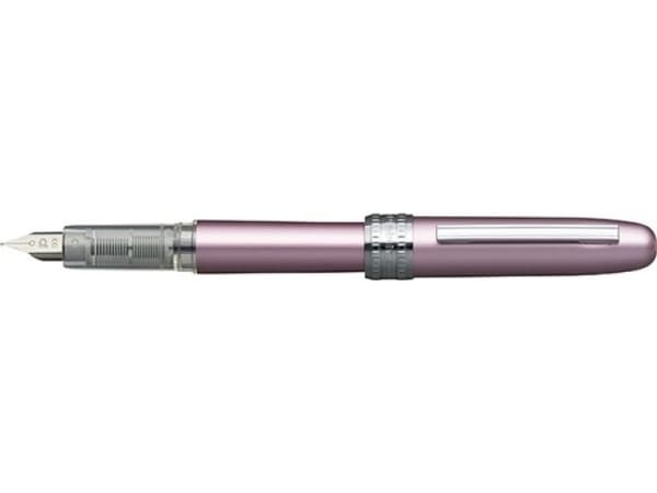 Platinum Plaisir rosa reservoarpenna, F, rosa