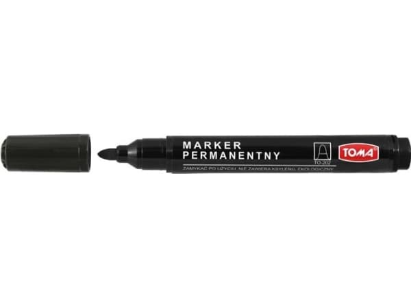 Tom Permanent Marker TO-202 black