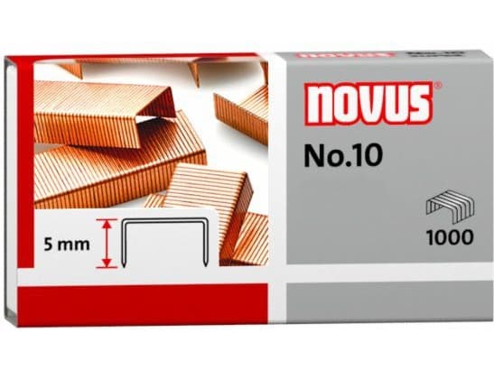 Novus häftklamrar 10 Mini (040-0207 NO)
