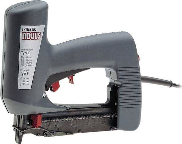 Novus Tools J 165 Panel 110033041 Elektrisk hæftemaskine Klammer-type Type 4 Klammer-længde 15 - 26 mm