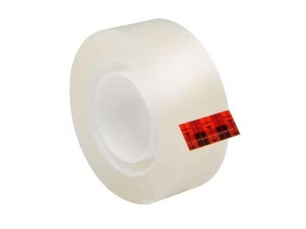 Scotch 7100209494, 25,4 m, Gjennomsiktig, Cellulose, Blank, 2,54 cm, 19 mm