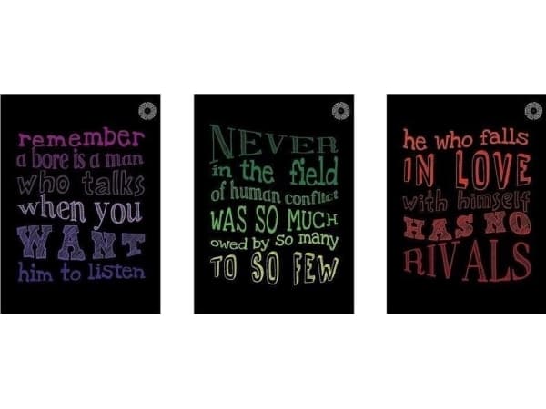 Notebook A4/80K Lucky line (5 pcs)