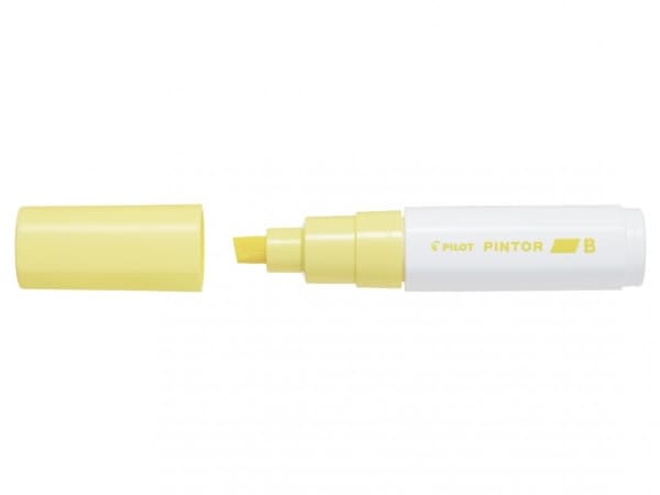 Pilot MARKER PILOT PINTOR B CUT PASTEL YELLOW