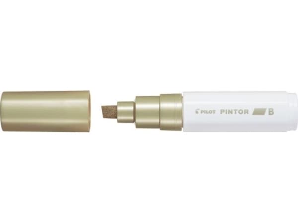 Pilot PERMANENT MARKER ROUND GOLD PINTOR PT-B-GD