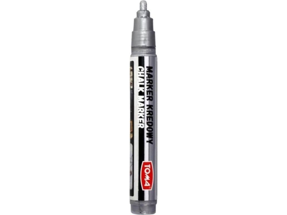 Toma Chalk marker 4.5mm silver p10.