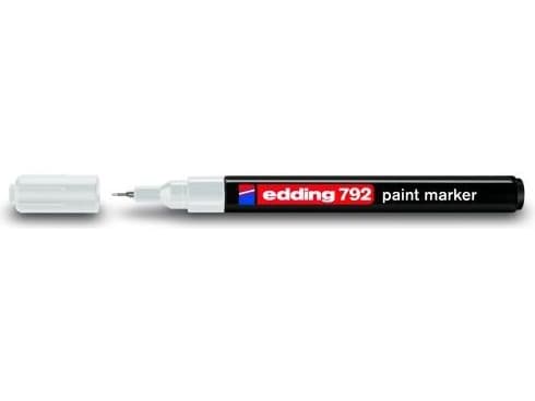 Edding MARKER EDDING 792 LACQUER WHITE LACQUER MARKER - 792/049/B ED