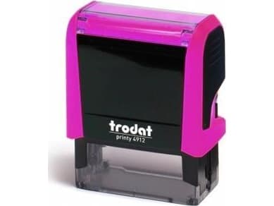 Trodat TRODATATAT 4912 47X18MM PINK 44387