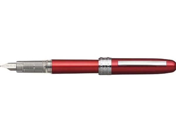 Platinum reservoarpenna Plaisir Red, F, röd