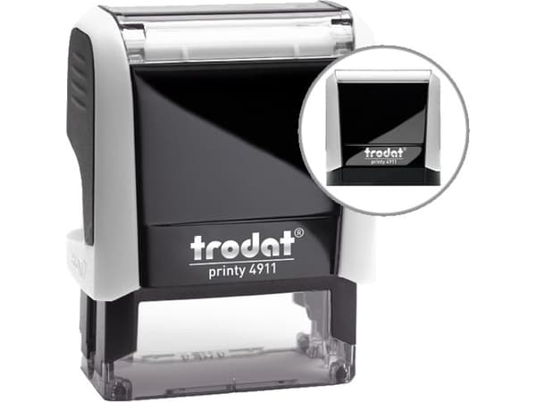 Trodat TRODAT STAMP 4911 38/14MM HVIT 44380