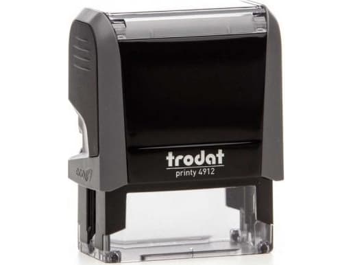 Trodat TRODATATAT 4912 47X18MM GRAY 44355