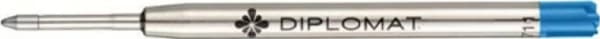 Diplomat DIPLOMAT pennrefill for Excellence A Plus, Excellence A2, Aero, Optimist, Esteem, Traveler, Magnum, B-serien, blå