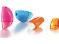 Miniatyrbilde 2 av 5: Keyroad KEYROAD Oransje sliper, plast, enkel, med viskelær, blister, blanding av farger