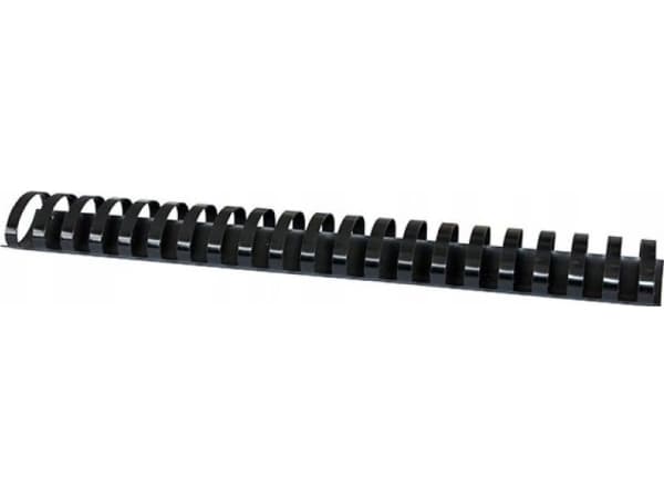 Kontorprodukter Grzbiety do bindowania KONTORPRODUKTER, A4, 38mm (350 kartek), 50 szt., sort