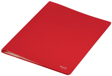 Leitz Recycle - Visningsbok - 20 utrymmen - 40 fickor - ryggbredd: 16 mm - för A4 (210 x 297 mm) - kapacitet: 40 ark - röd