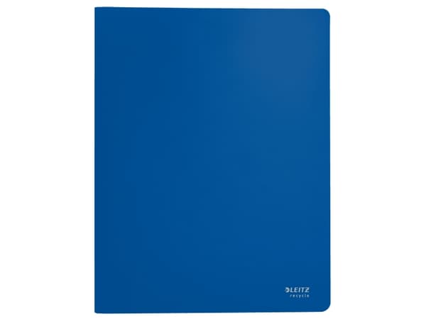 Leitz Recycle - Visningsbok - 20 utrymmen - 40 fickor - ryggbredd: 16 mm - för A4 (210 x 297 mm) - kapacitet: 40 ark - blå