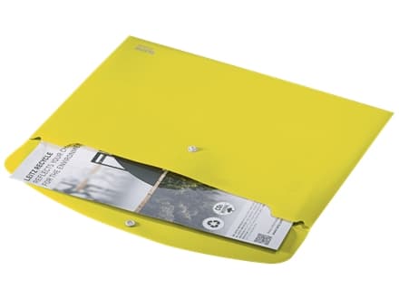 Dokumentmappe Leitz Recycle A4 PP gul - (10 stk.)